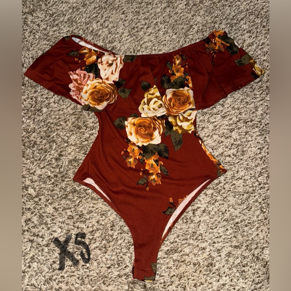 Floral bodysuit